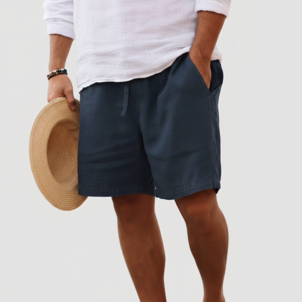 Zacar - Shorts de Lino para Aventuras de Verano