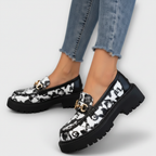 Sandra | mocasines retro con estilo