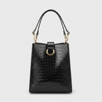 Paula | cartera de mano con motivo cocodrilo