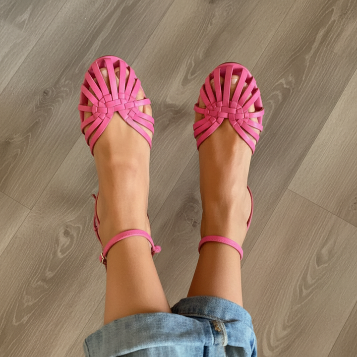 Aix-en-provence | sandalias bijou doradas