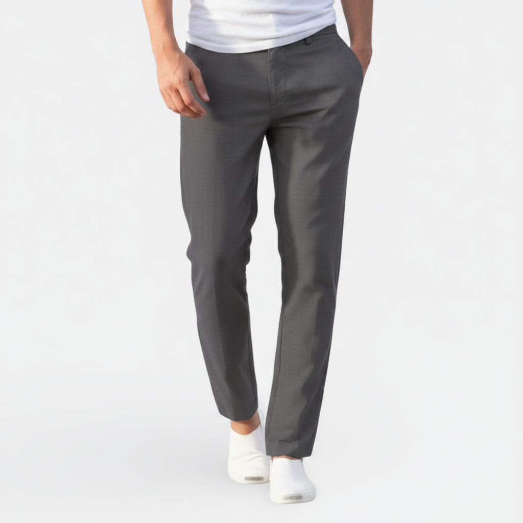 Hélder - Pantalones Casuales Ligeros de Lino