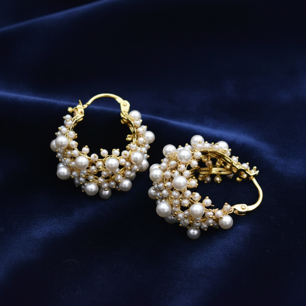 Argolas con Perlas