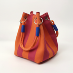 ALGARVE BOLSO TELA NARANJA ROJO 2
