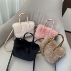 Aurora | bolso de pelo sintético delicado