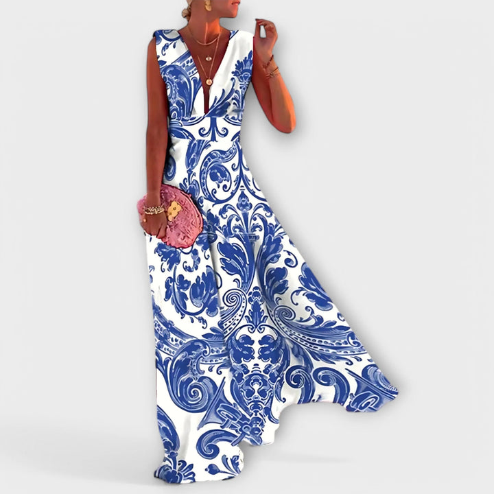 Emilia | Vestido Elegante Sin Mangas Para Mujer