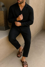Joel™ | Conjunto de Lino Premium