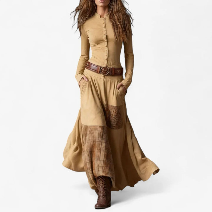 Garnier™ | Vestido De Ante