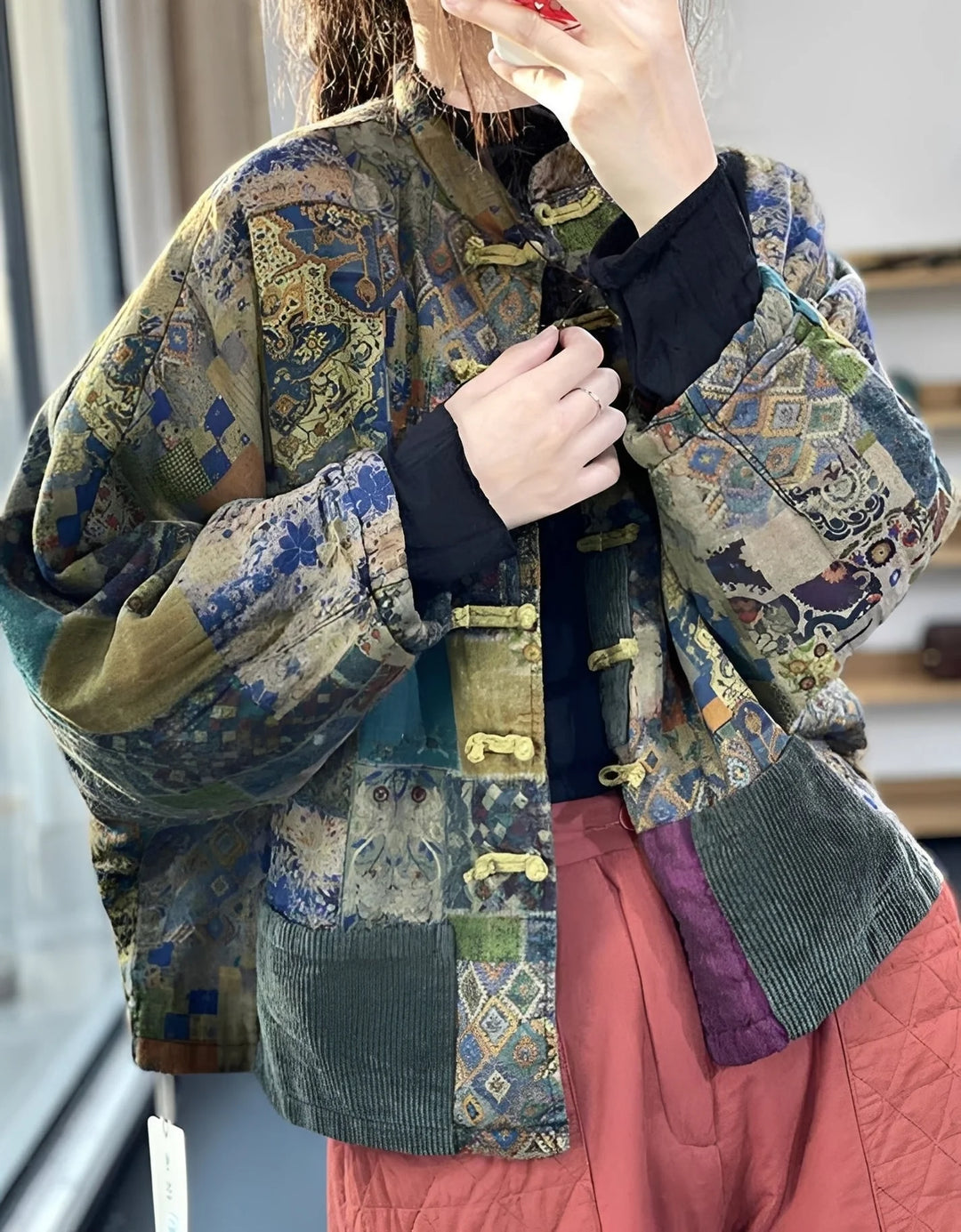 Hazel - Women's Classic Coat With Pockets