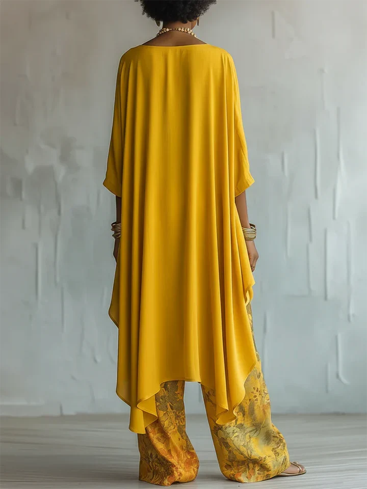Fiorella | Conjunto De Duas Peças Floral Para Mulher