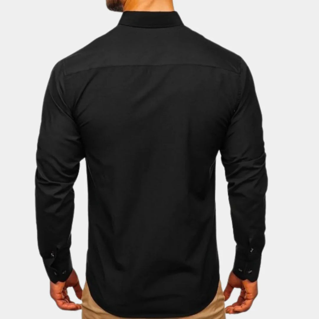 Ramón | Camisa Clássica Para Homem De Manga Comprida