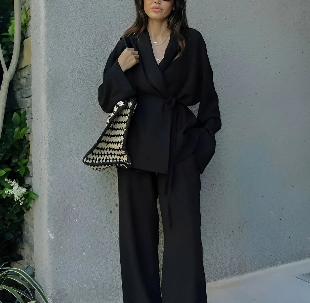 Patricia - Double-Breasted Two-Piece Set