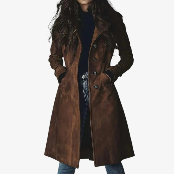 Soraya™ | Casaco comprido elegante para calor e estilo intemporais