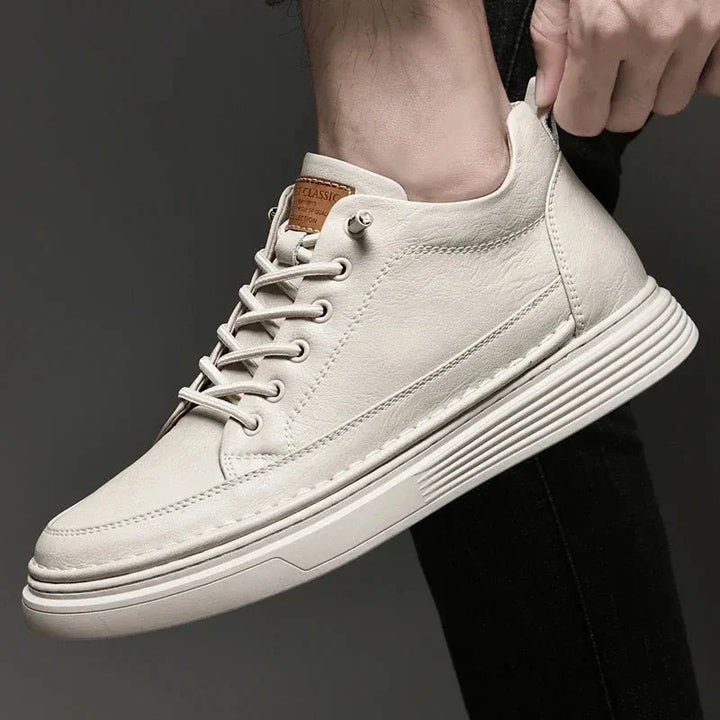 Zenon - Zapatillas Casuales De Cuero Vegano
