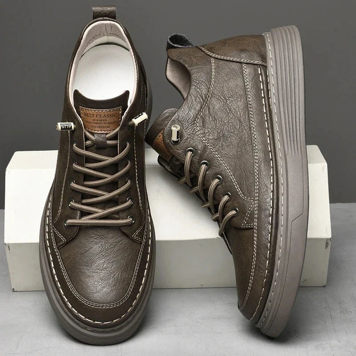Zenon | zapatillas casual de piel