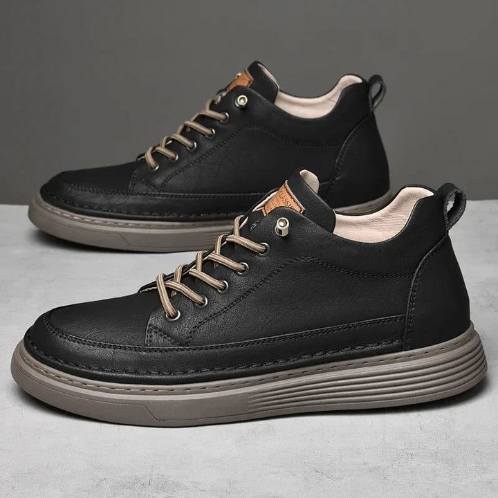 Zenon - Zapatillas Casuales De Cuero Vegano