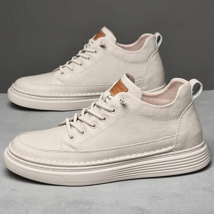 Zenon - Zapatillas Casuales De Cuero Vegano