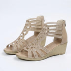 Jeanette™ | Sandalias ortopédicas con cuña para una comodidad sin límites