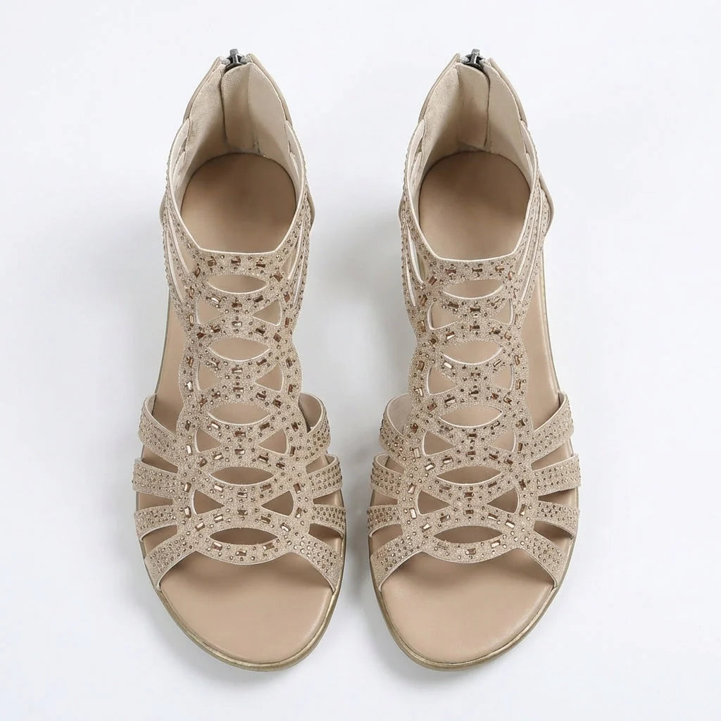 Jeanette™ | Sandalias ortopédicas con cuña para una comodidad sin límites