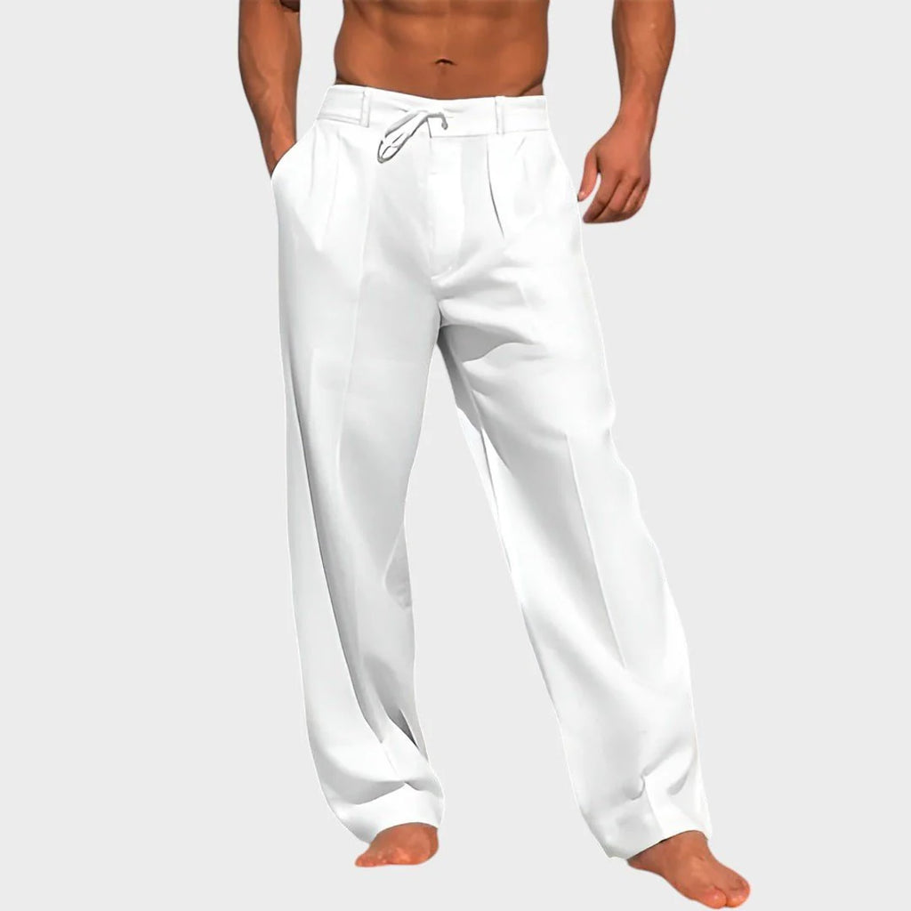 Samuel - Pantalones de Lino Ligeros y Estilosos para el Verano