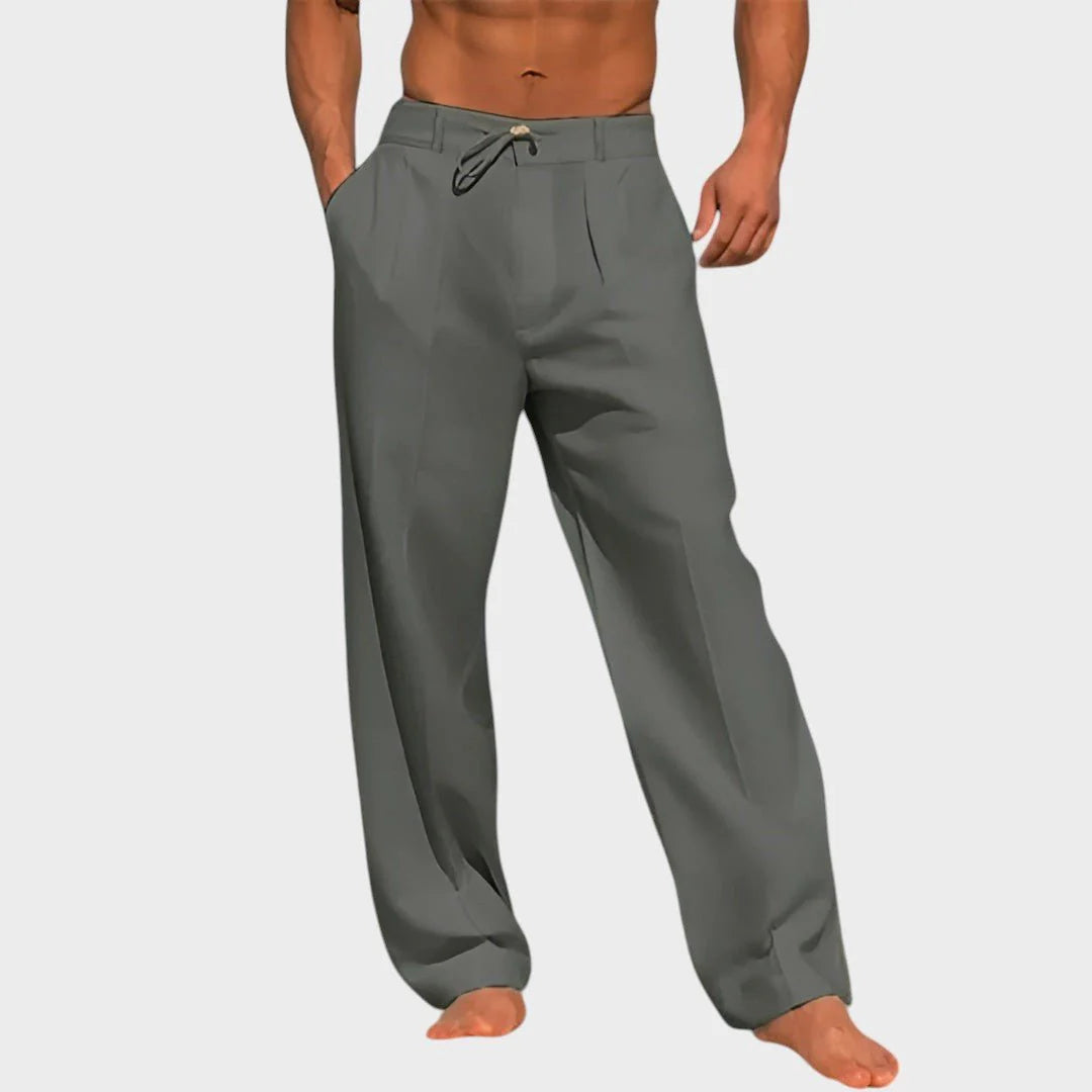 Samuel - Pantalones de Lino Ligeros y Estilosos para el Verano