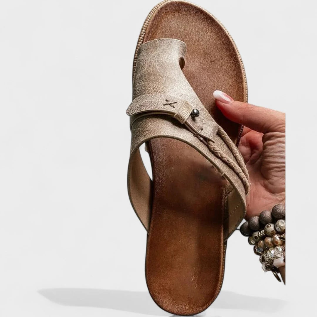 Isadora - Natural Orthopedic Sandals: All-Day Comfort and Support