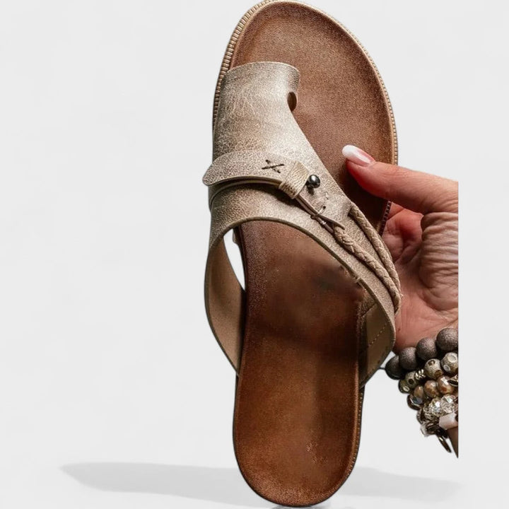 Isadora - Natural Orthopedic Sandals: All-Day Comfort and Support