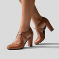 Joana | Zapatos de Tacón con Tiras Cruzadas