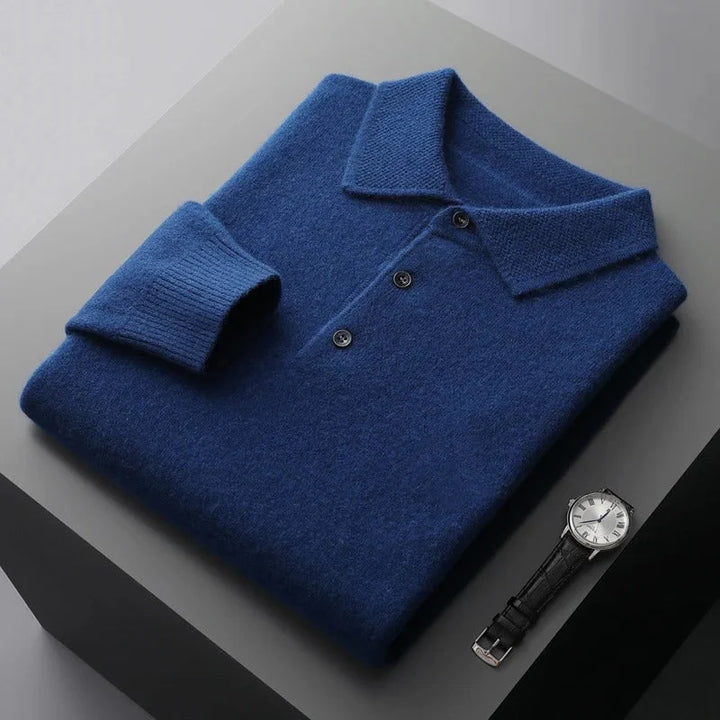 Tobias™ | Polo Profesional En Cachemira Para Hombre
