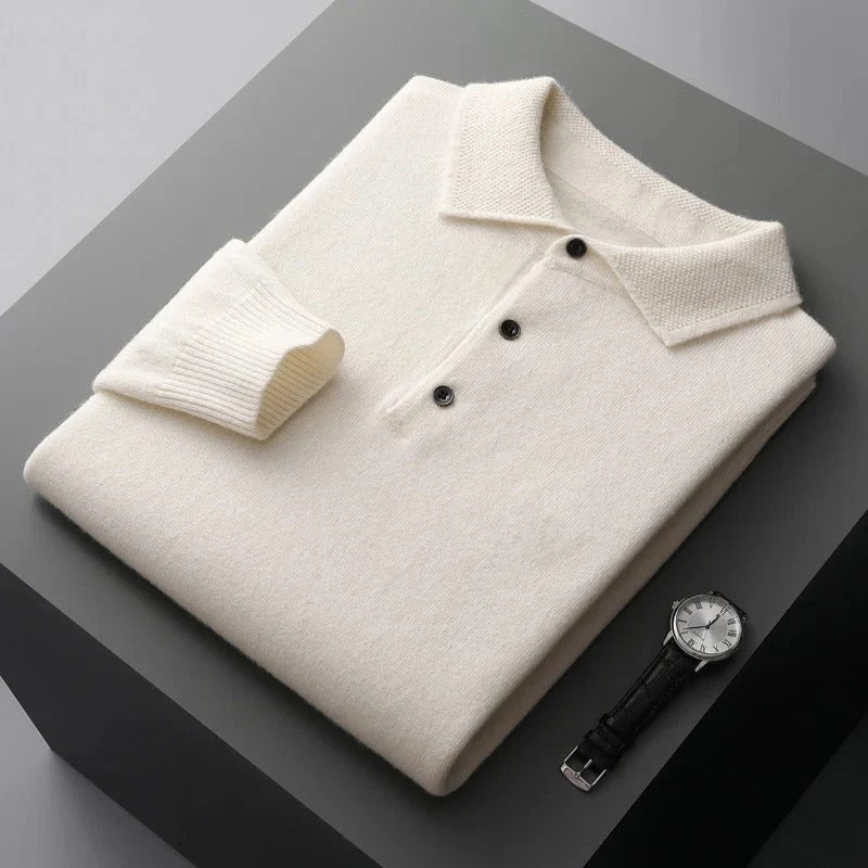 Tobias™ | Polo Profesional En Cachemira Para Hombre