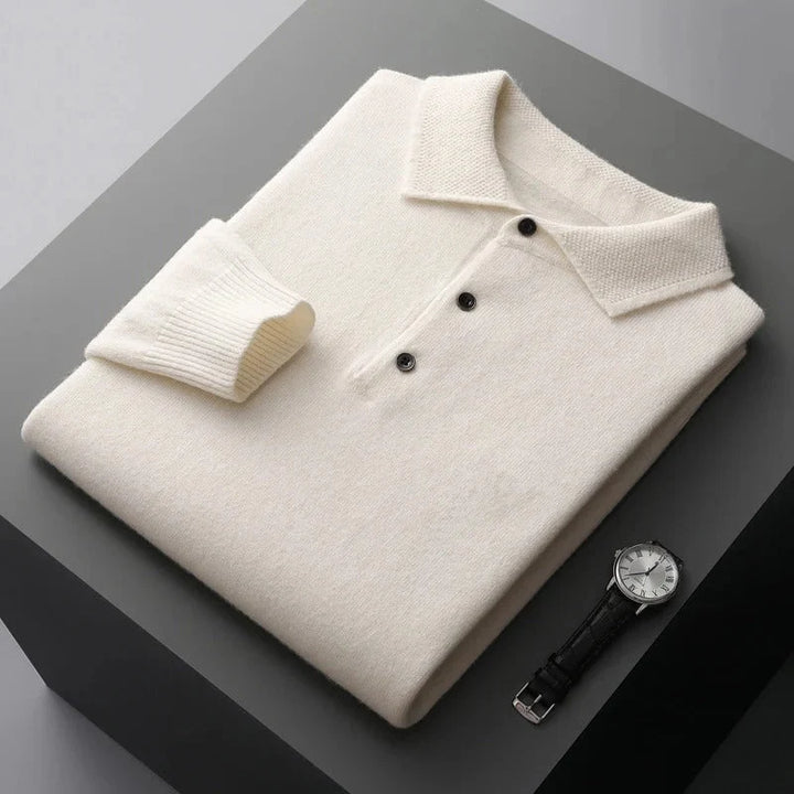 Tobias™ | Polo Profesional En Cachemira Para Hombre