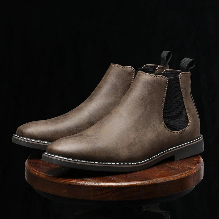 Dinis - Botins Chelsea De Couro para Homem
