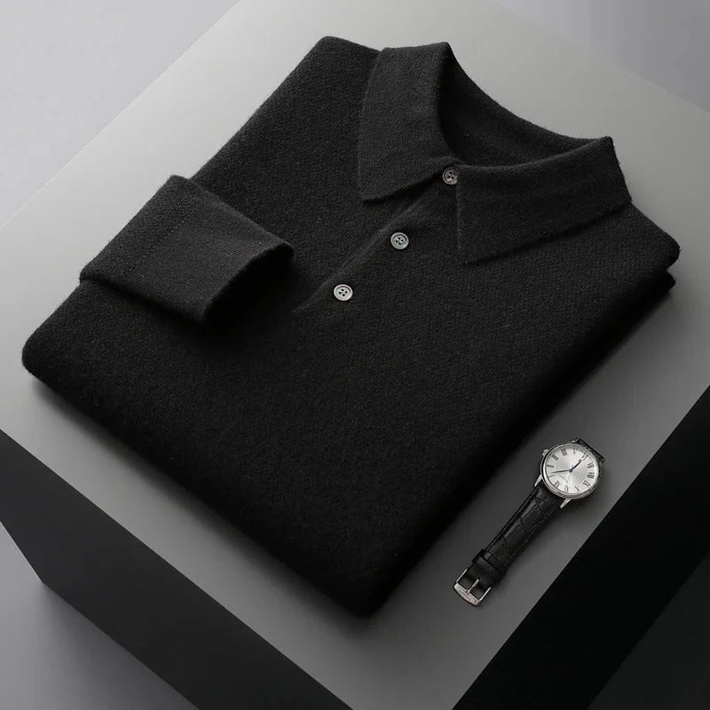 Tobias™ | Polo Profesional En Cachemira Para Hombre
