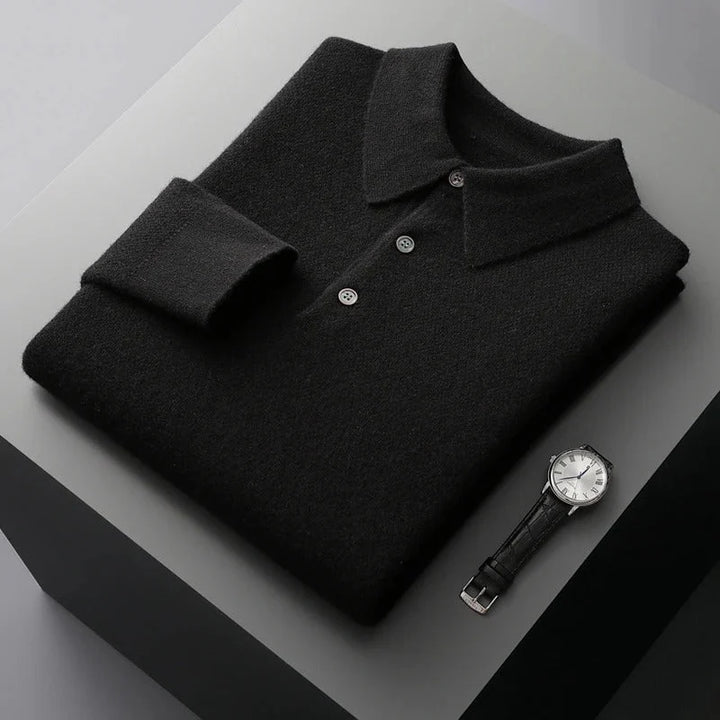 Tobias™ | Polo Profesional En Cachemira Para Hombre