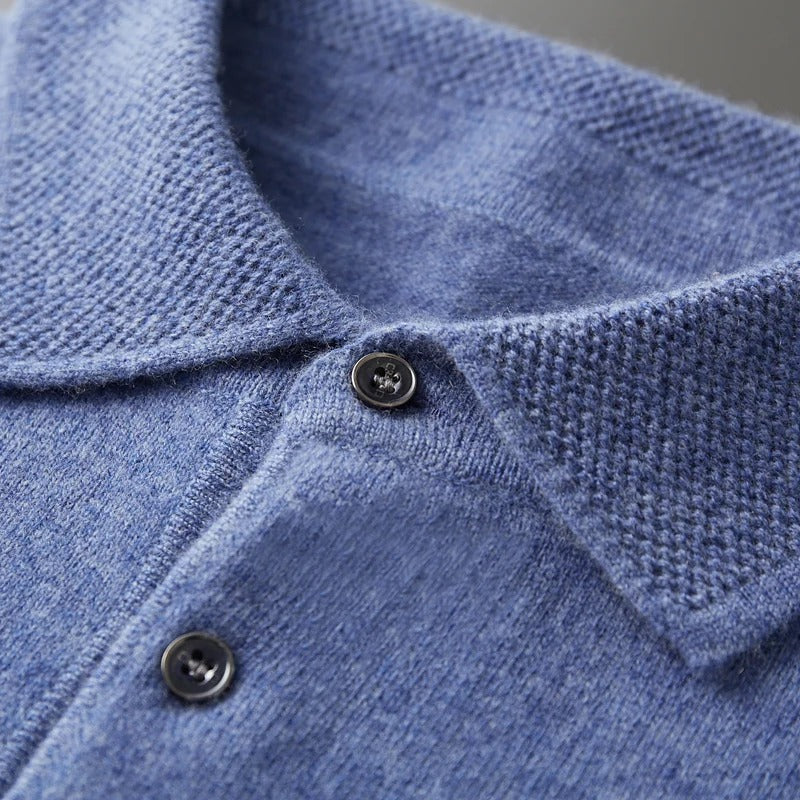 Tobias™ | Polo Profesional En Cachemira Para Hombre