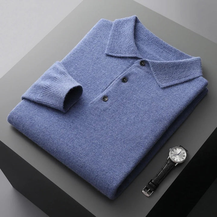 Tobias™ | Polo Profesional En Cachemira Para Hombre