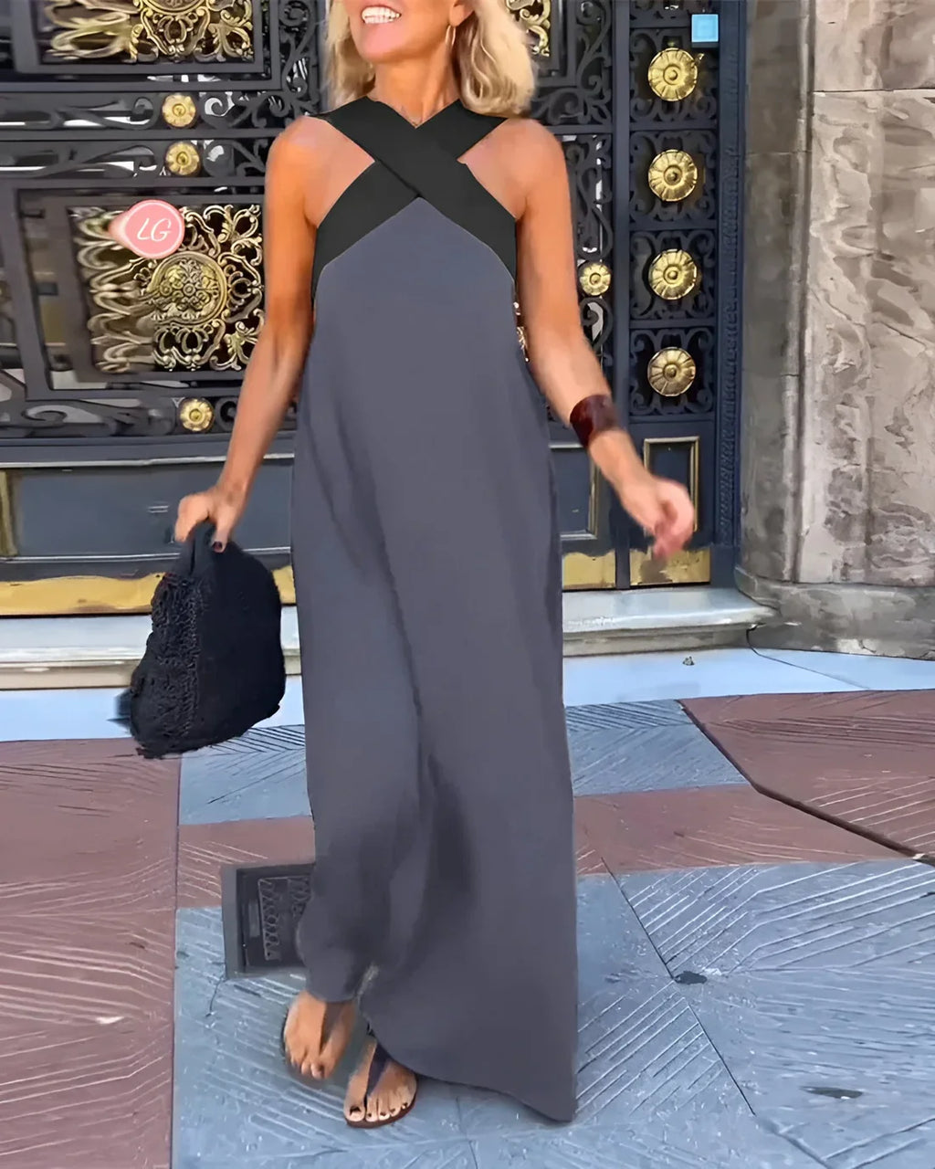 Delfina | Vestido de Corte Cruzado