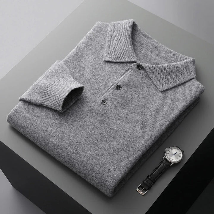 Tobias™ | Polo Profesional En Cachemira Para Hombre