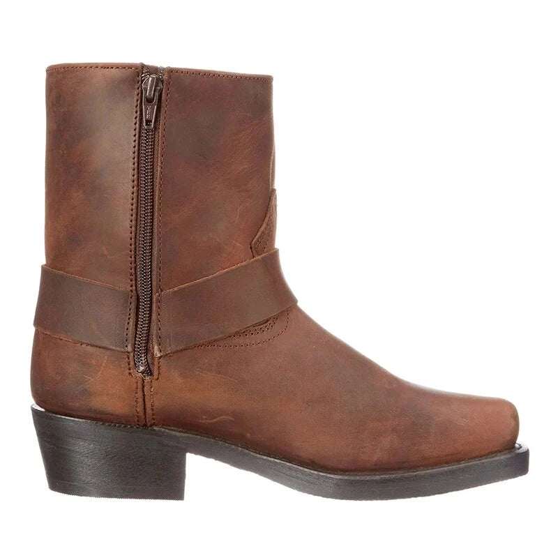 Botas De Piel Western Para Hombre Elegantes Duraderas Cómodas Para Aventura Diaria