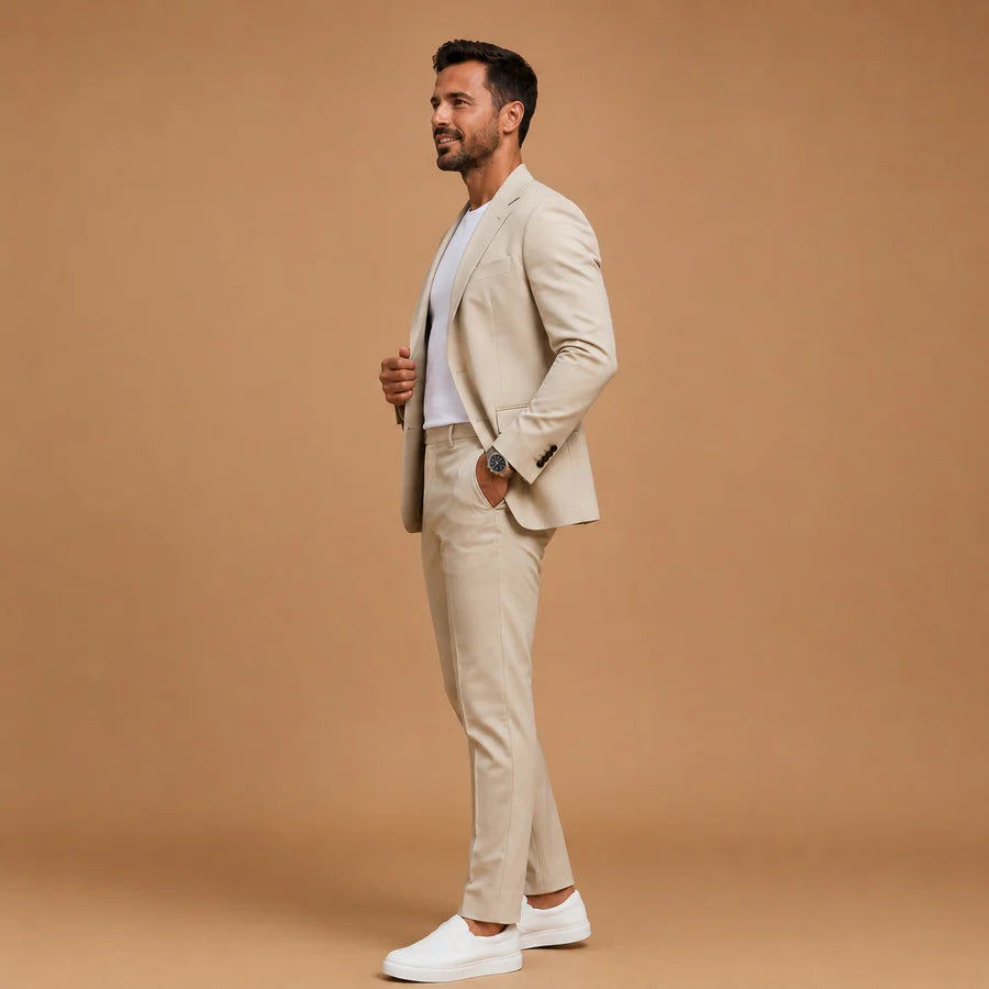 Miguel | Traje De Dos Piezas Slim Fit Hombre Solapa Clásica