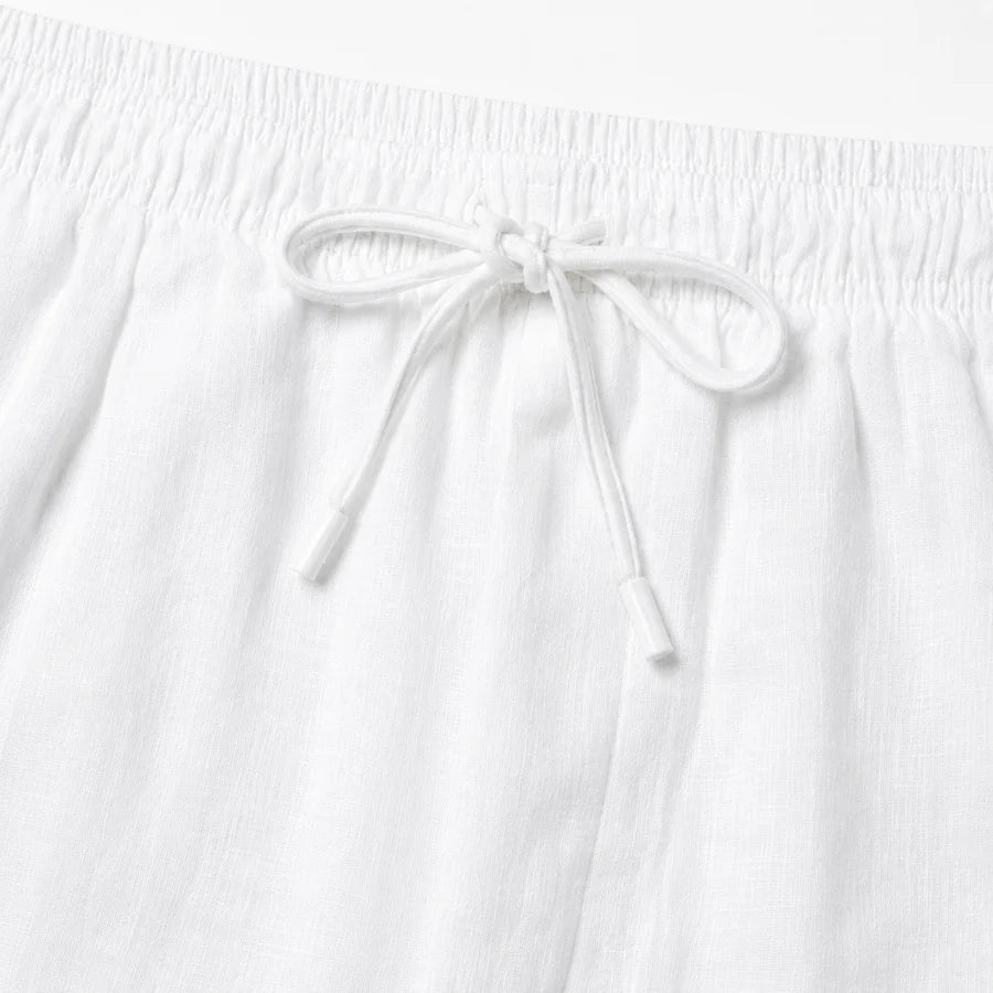 Nuno | Conjunto De Lino Hombre Camisa Manga Larga Pantalón Cordón