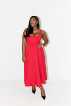 Amelia - vestido midi atemporal