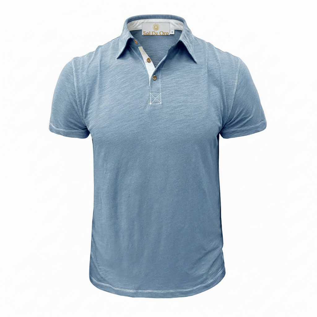 Polo Gris Sol De Oro