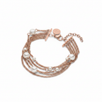 Pulsera Sea Gleam - Rose Gold White Background