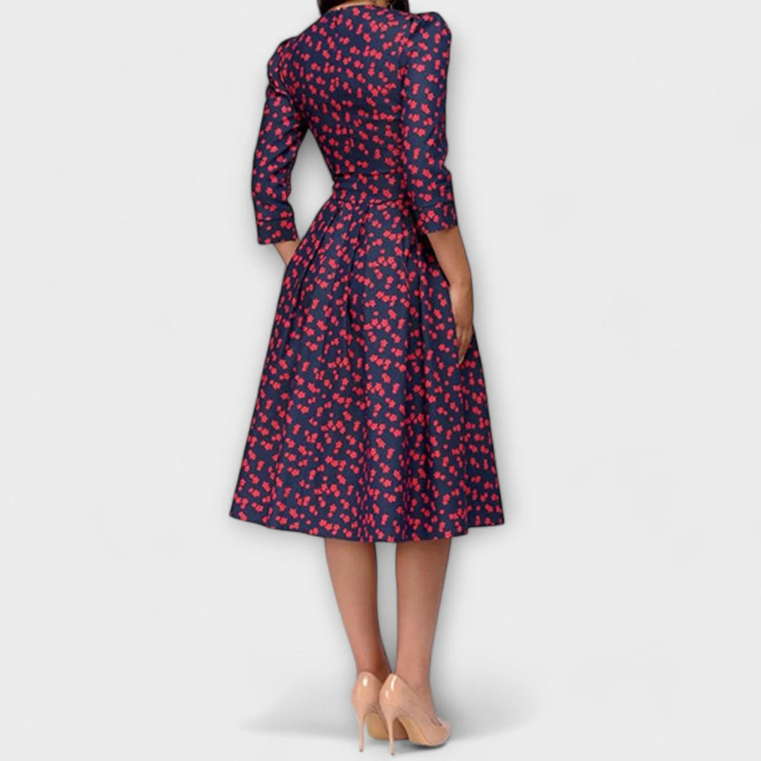 Carolina - Vestido Elegante A La Rodilla