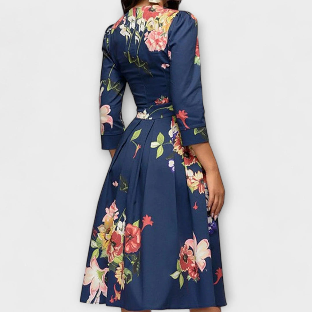 Carolina - Vestido Elegante A La Rodilla