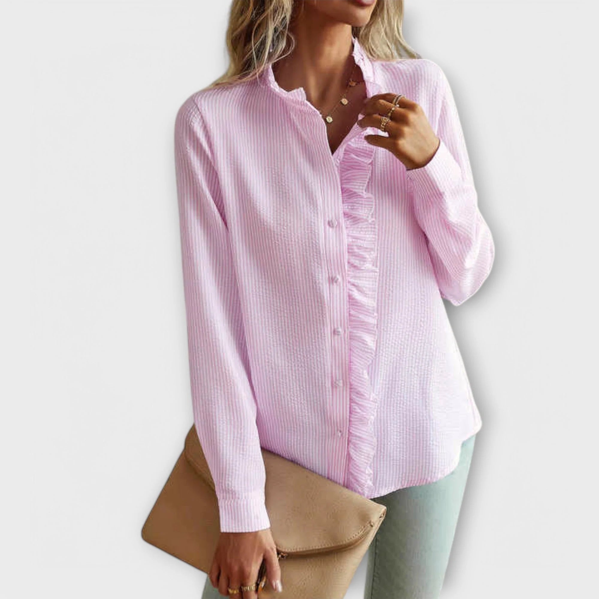 LILY | BLUSA ELEGANTE DE MANGA LARGA