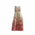 Rose-Vestido Maxi Vintage — Sol De Oro Label