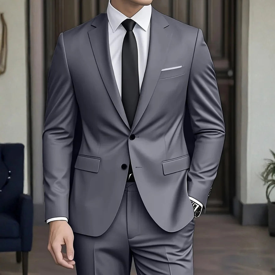 Rui | Traje Slim Fit Hombre Dos Piezas Corte Moderno