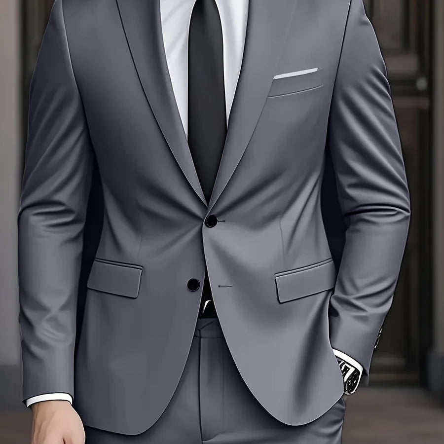Rui | Traje Slim Fit Hombre Dos Piezas Corte Moderno