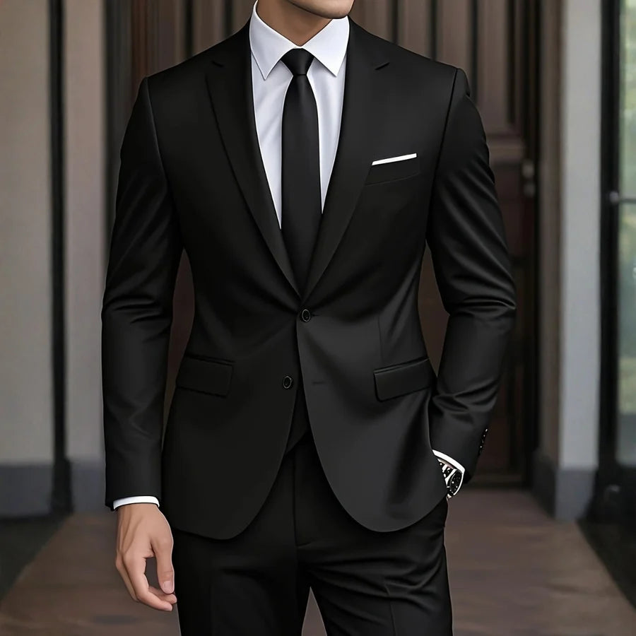 Rui | Traje Slim Fit Hombre Dos Piezas Corte Moderno